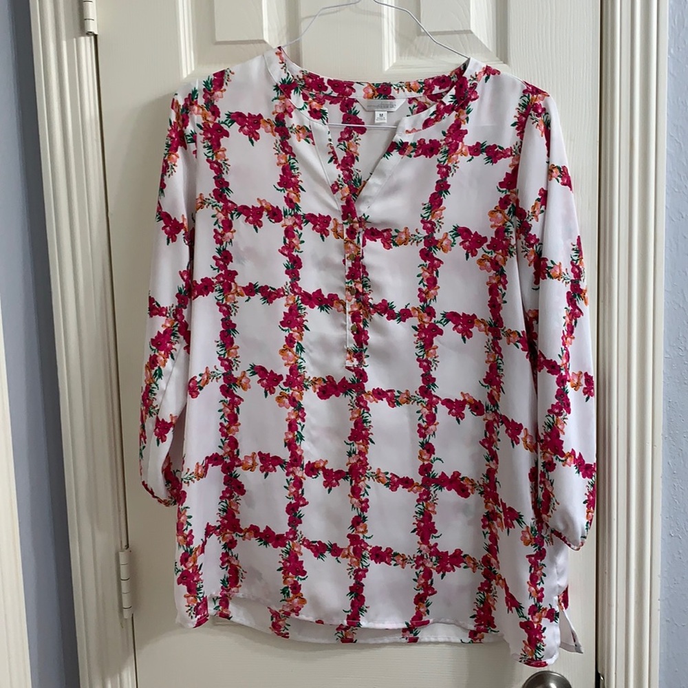 Charming Charlie floral blouse